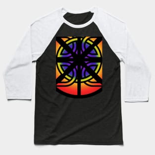 Celtic Interlaced Wheel of The Year Baseball T-Shirt